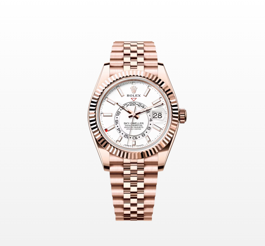 Rolex Sky-Dweller Oyster, 42mm, Everose Gold Reissue Watch 336935