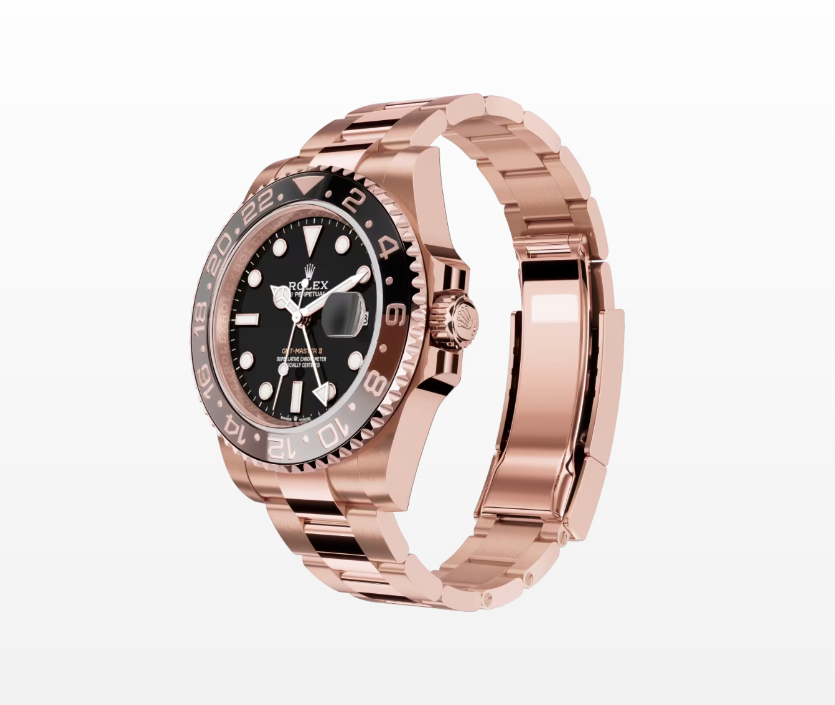 Rolex GMT-Master II, Oyster, 40mm, Everose Gold Reissue Watch 126715CHNR