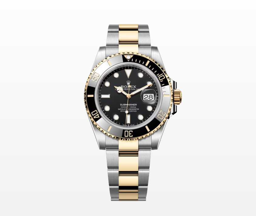 Rolex Submariner Date, 41mm, Yellow Rolesor (Oystersteel and Yellow Gold) Reissue Watch  126613LB