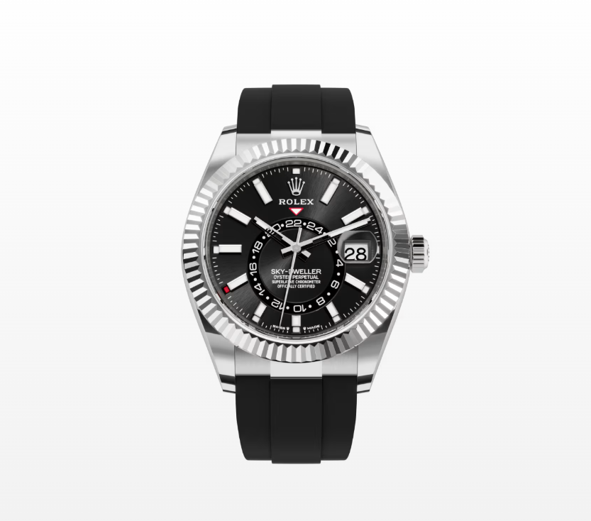 Rolex Sky-Dweller Oyster, 42mm, White Gold Reissue Watch 336239