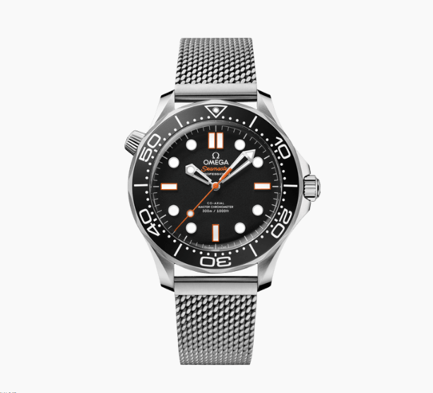 Omega Seamaster Collection, 300M Diver's Watch, 42mm, stainless steel case with stainless steel bracelet (replica watch)