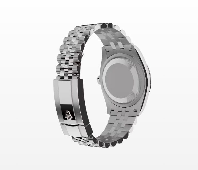 Log Type 36 oyster, 36mm, white gold and oyster steel Replica Wacthes