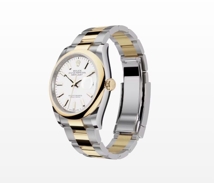 Rolex Datejust 36, Oyster, 36mm, Yellow Rolesor (Yellow Gold and Oystersteel) Reissue Watch  126203