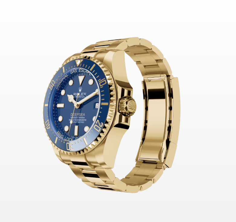 Rolex Sea-Dweller Deepsea, Oyster, 44mm, Yellow Gold Reissue Watch 136668LB