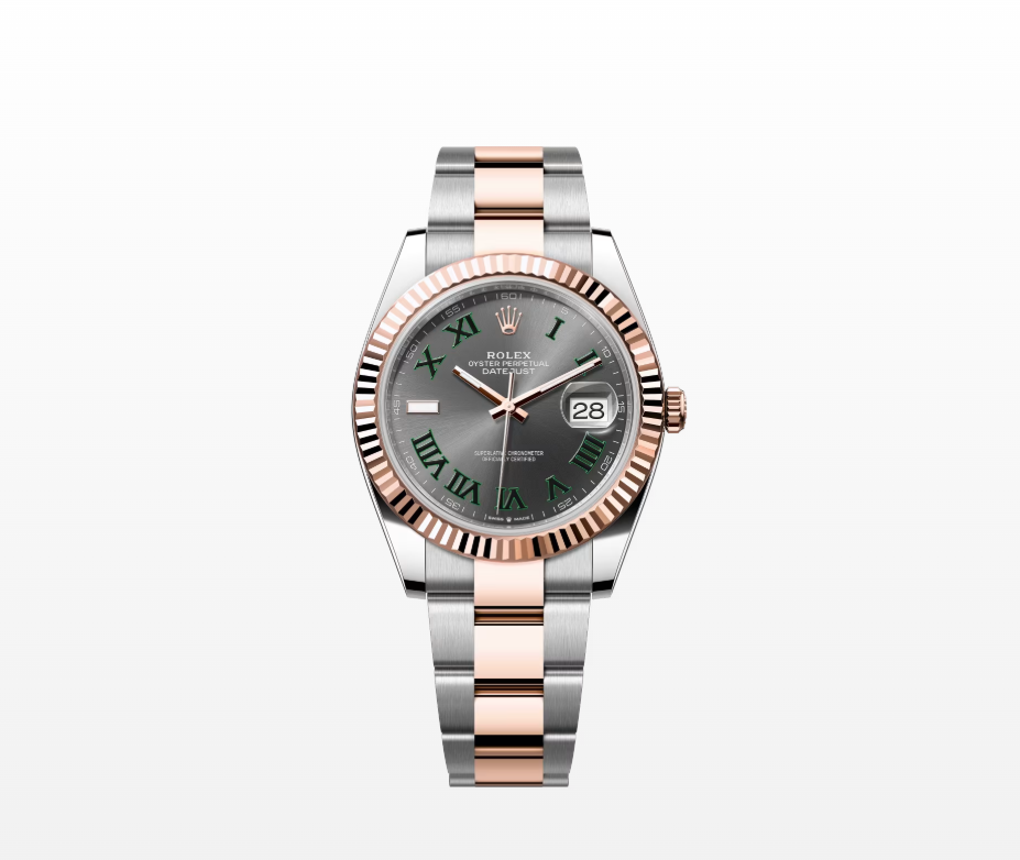 Rolex Datejust 41 Oyster, 41mm, Everose Gold and Oystersteel Reissue Watch  126331