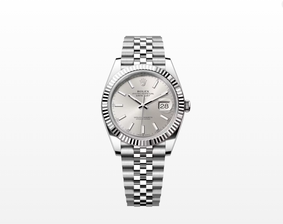 Rolex Datejust 41 Oyster, 41mm, White Gold and Oystersteel Reissue Watch 126334