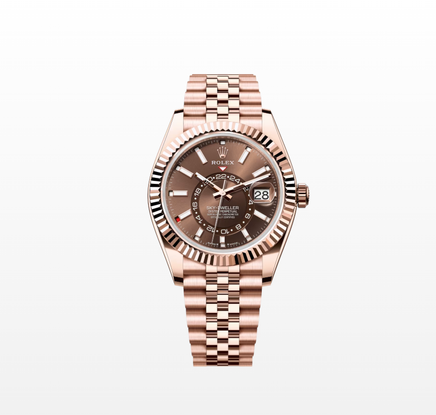 Rolex Sky-Dweller Oyster, 42mm, Everose Gold Reissue Watch 336935