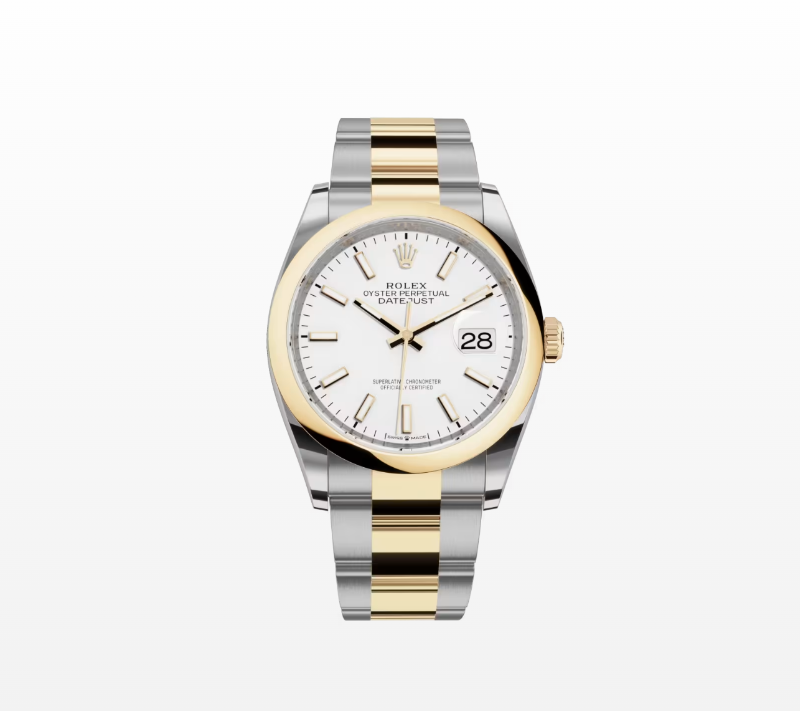 Rolex Datejust 36, Oyster, 36mm, Yellow Rolesor (Yellow Gold and Oystersteel) Reissue Watch  126203