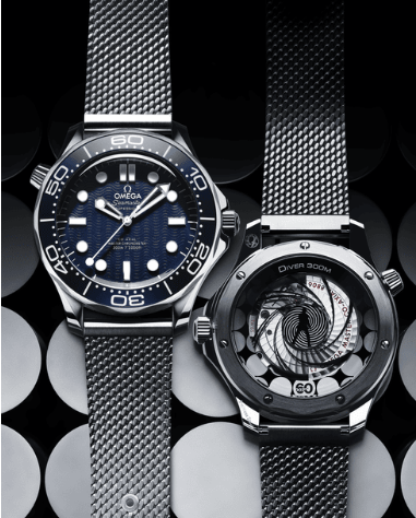 Omega Seamaster Collection 300M Diving Watch, 42mm, Stainless Steel Case with Stainless Steel Bracelet, Replica Watch