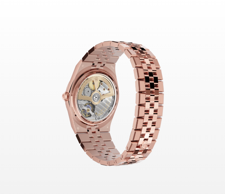 Rolex Ranger Oyster, 36mm, Eternal Rose Gold Women's Replica WatchModel 127235