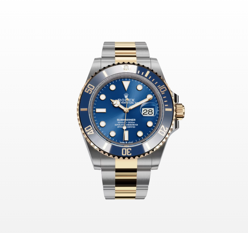 Rolex Submariner Date, 41mm, Yellow Rolesor (Oystersteel and Yellow Gold) Reissue Watch  126613LB