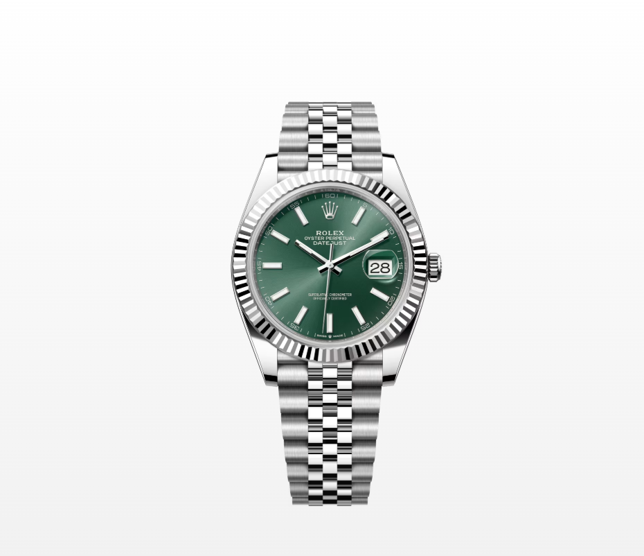 Rolex Datejust 41 Oyster, 41mm, White Gold and Oystersteel Reissue Watch 126334