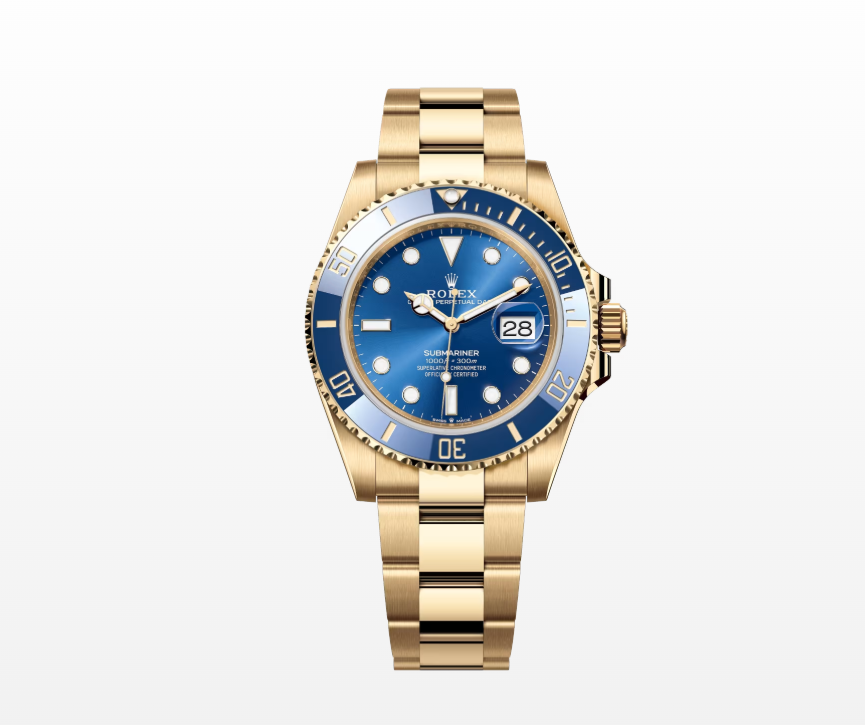 Rolex Submariner Date, 41mm, Yellow Gold Reissue Watch, Reference  126618LN
