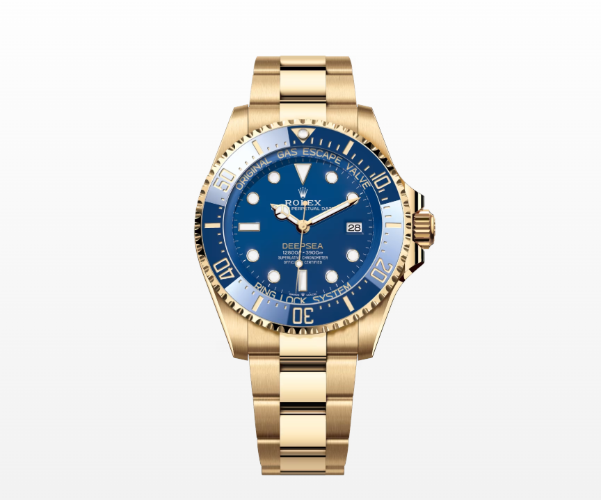 Rolex Sea-Dweller Deepsea, Oyster, 44mm, Yellow Gold Reissue Watch 136668LB