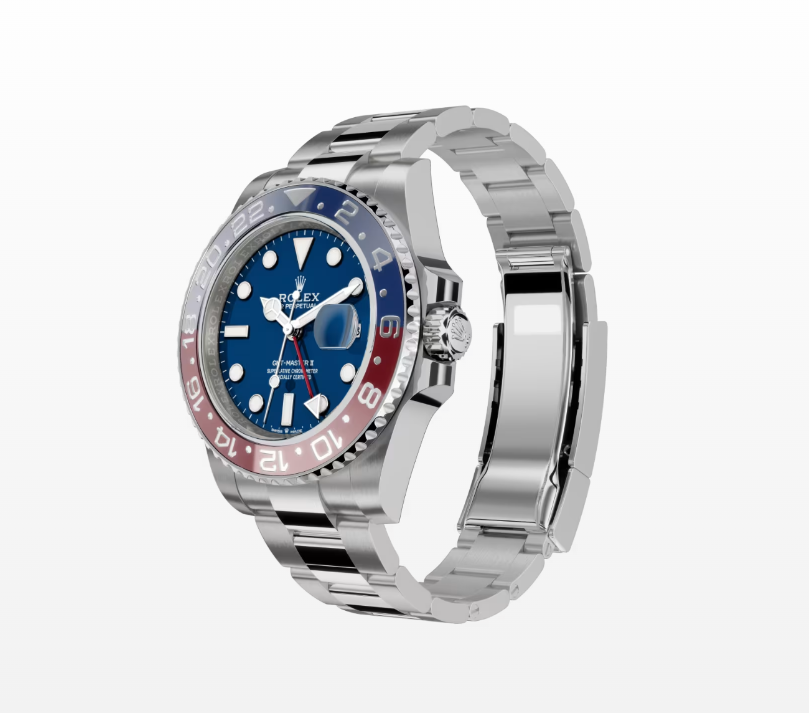 Rolex GMT-Master II, Oyster, 40mm, White Gold Reissue Watch  126729VTNR