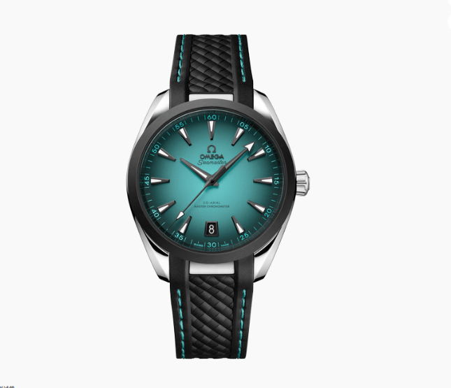 Omega Seamaster Collection, AQUA TERRA 150M Watch, 41mm, stainless steel case with rubber strap (replica watch)