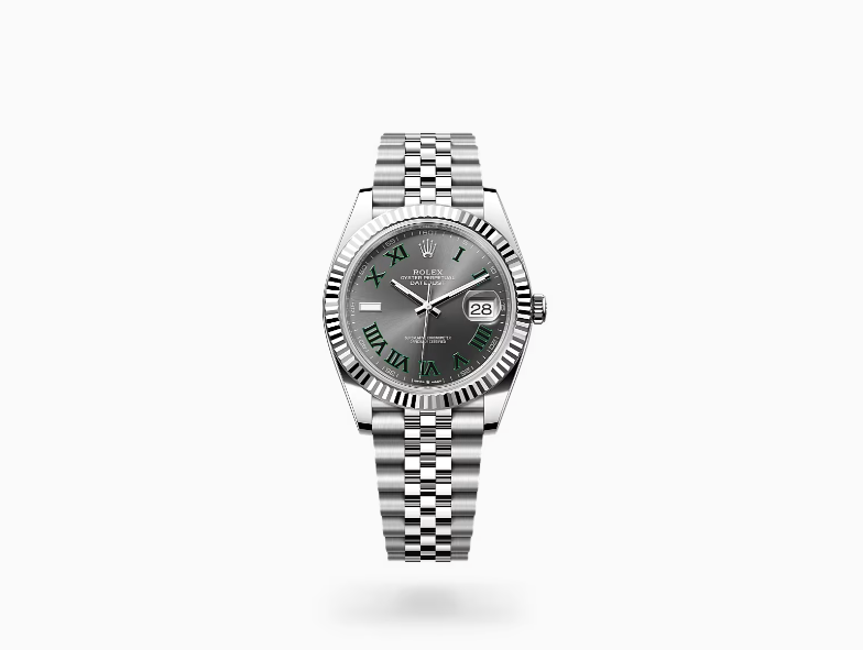 Rolex Datejust 41 Oyster type 41Oyster Perpetual, 41mm, white gold and Oystersteel replica watchModel 126334