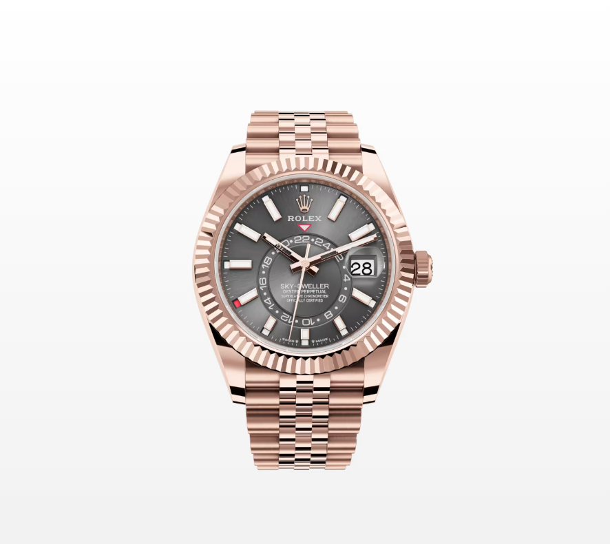 Rolex Sky-Dweller Oyster, 42mm, Everose Gold Reissue Watch 336935