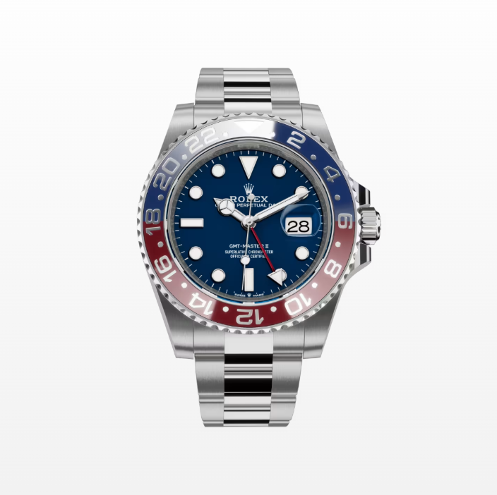 Rolex GMT-Master II, Oyster, 40mm, White Gold Reissue Watch  126729VTNR