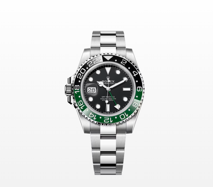 Rolex GMT-Master II, Oyster, 40mm, Oystersteel Reissue Watch  126710GRNR