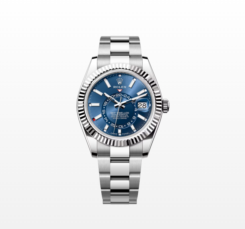 Rolex Sky-Dweller Oyster, 42mm, White Gold and Oystersteel Reissue Watch 336934