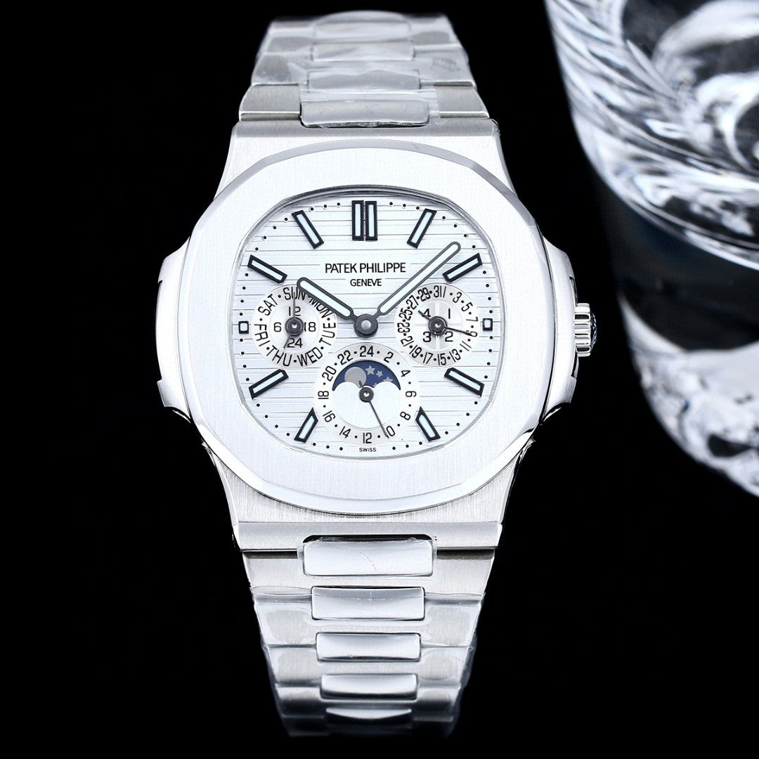 Patek Philippe Nautilus Watch 005 Steel Complication - product view 2