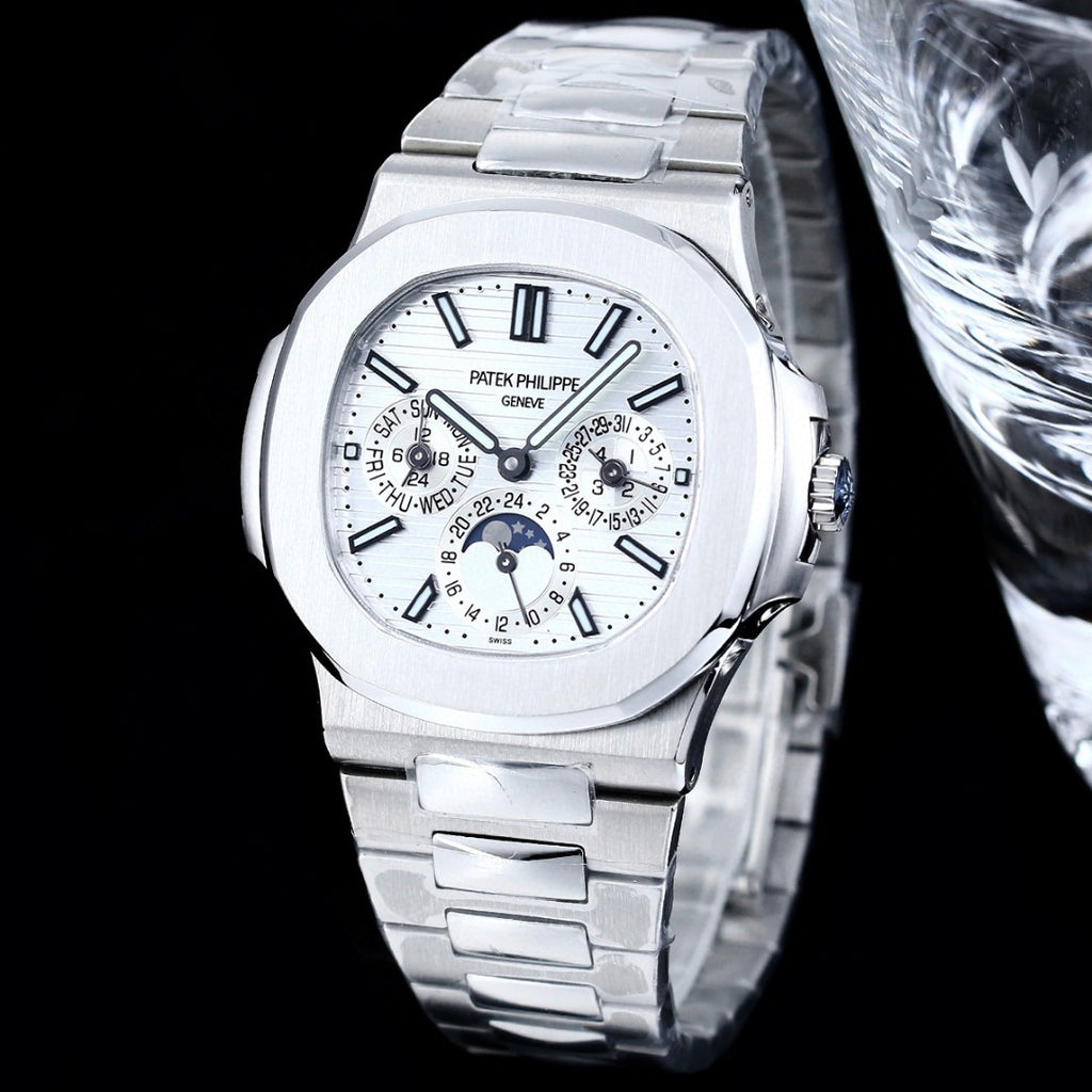 Patek Philippe Nautilus Watch 005 Steel Complication - product view 5