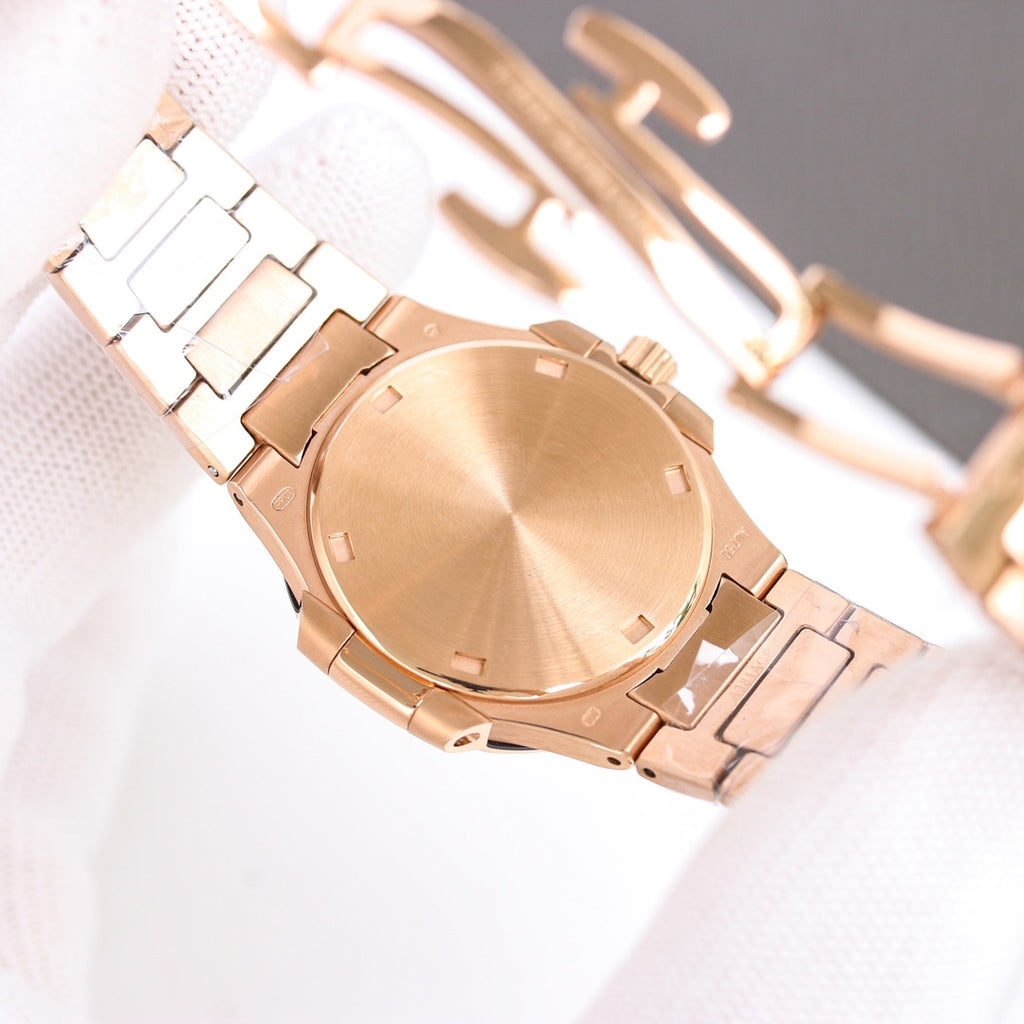 Patek Philippe Nautilus Watch 007 Rose Gold Gold Diamond - product view 8