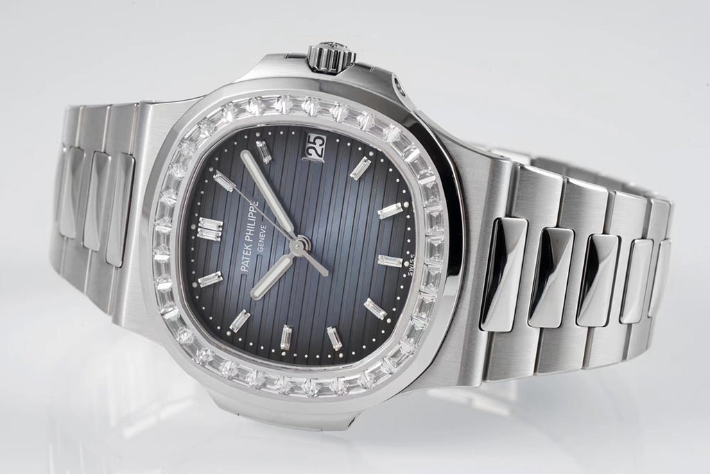 Patek Philippe Nautilus Watch 001 Steel Blue Dial - product view 2