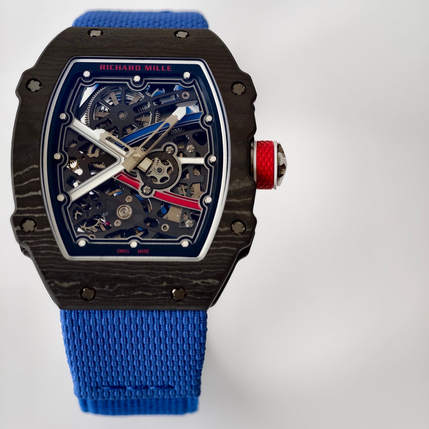 Richard Mille RM 35 Collection Watch 001 White Blue - product view 1