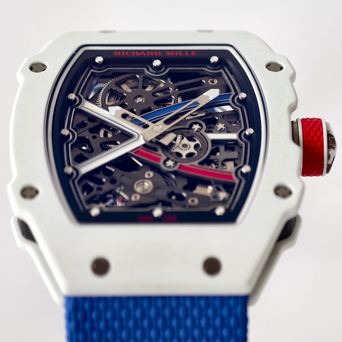 Richard Mille RM 35 Collection Watch 001 White Blue - product view 5