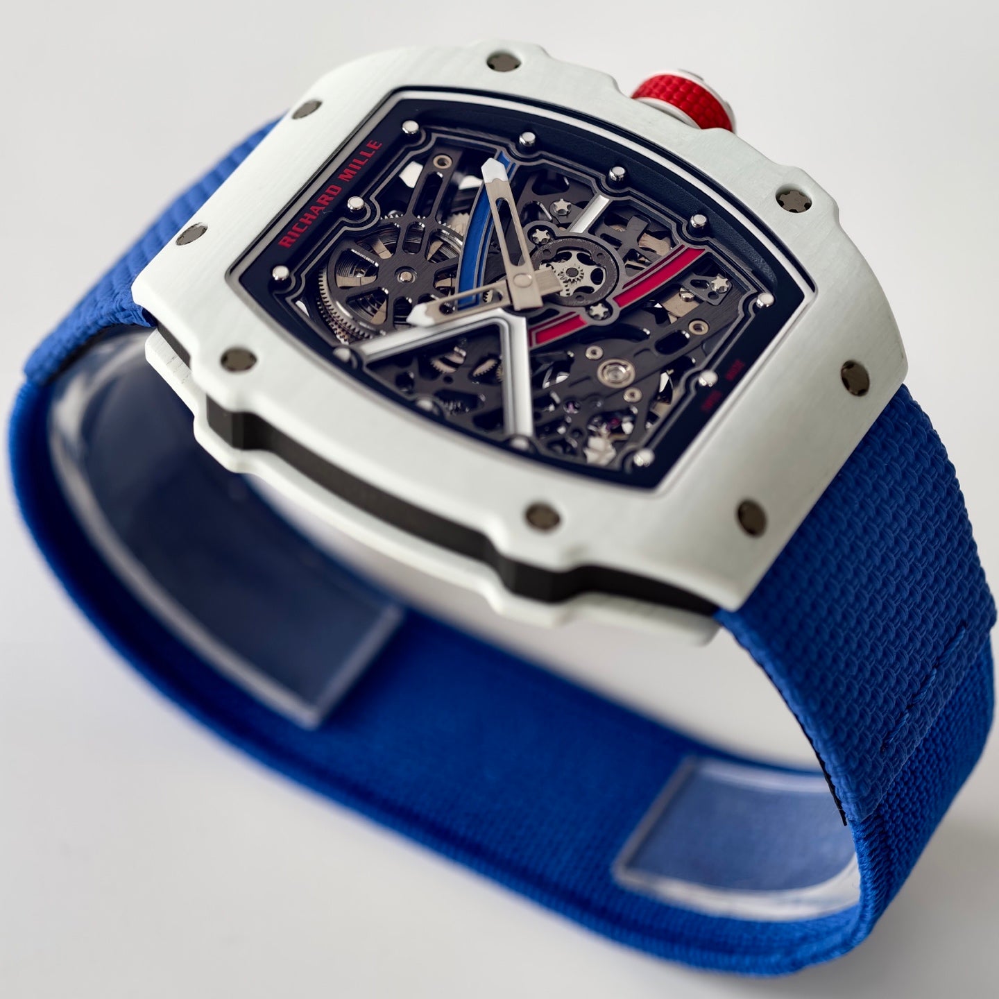 Richard Mille RM 35 Collection Watch 001 White Blue - product view 7