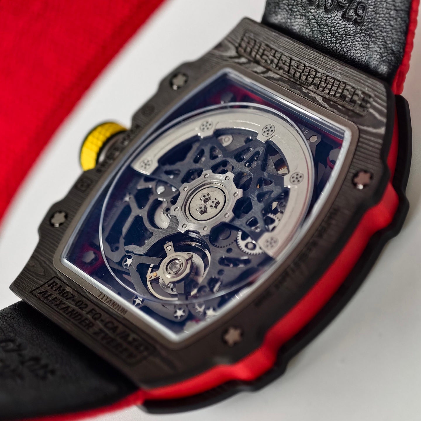 Richard Mille RM 35 Collection Watch 004 Black Red - product view 9