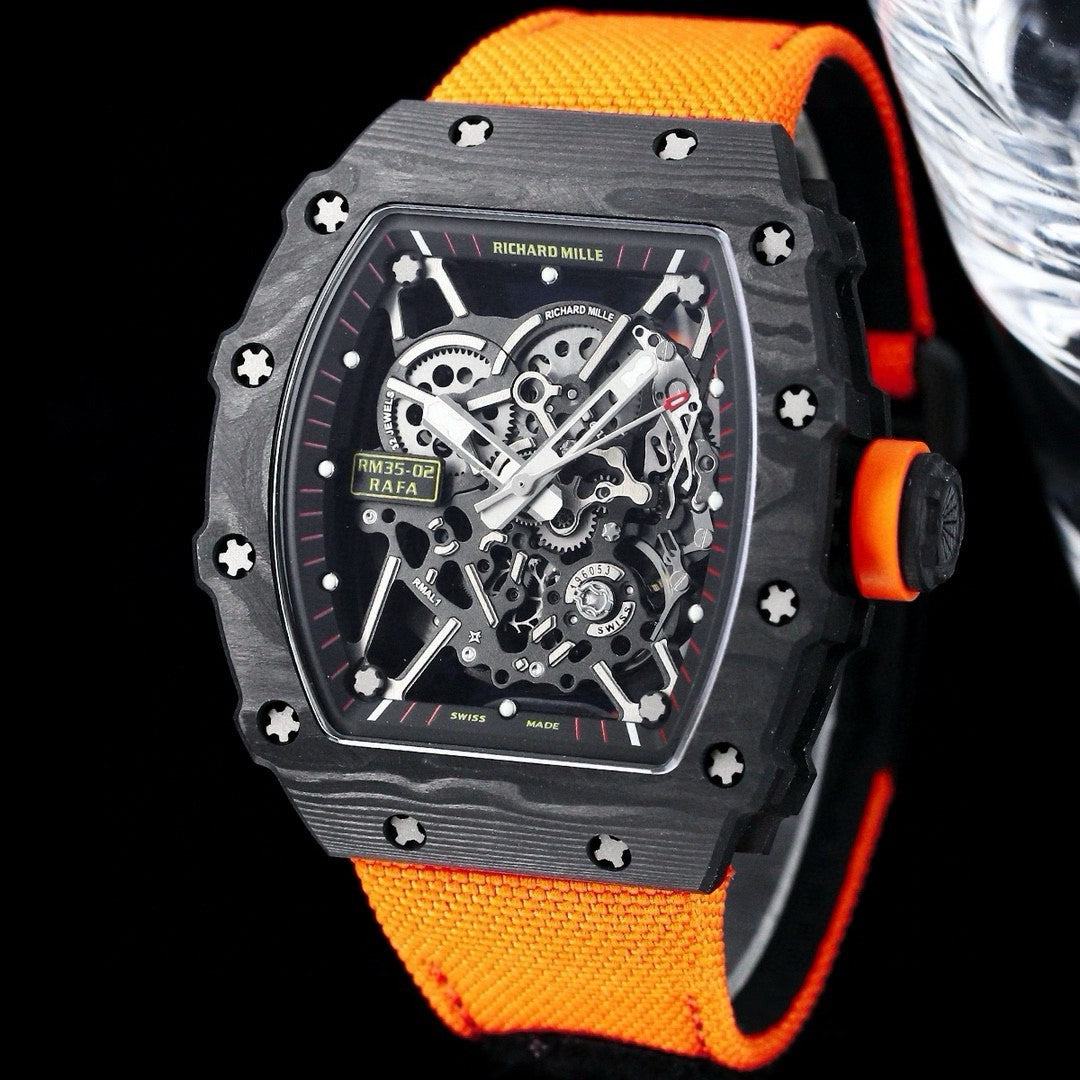 Richard Mille RM 35 Collection Watch 008 Black Multi Strap - product view 1