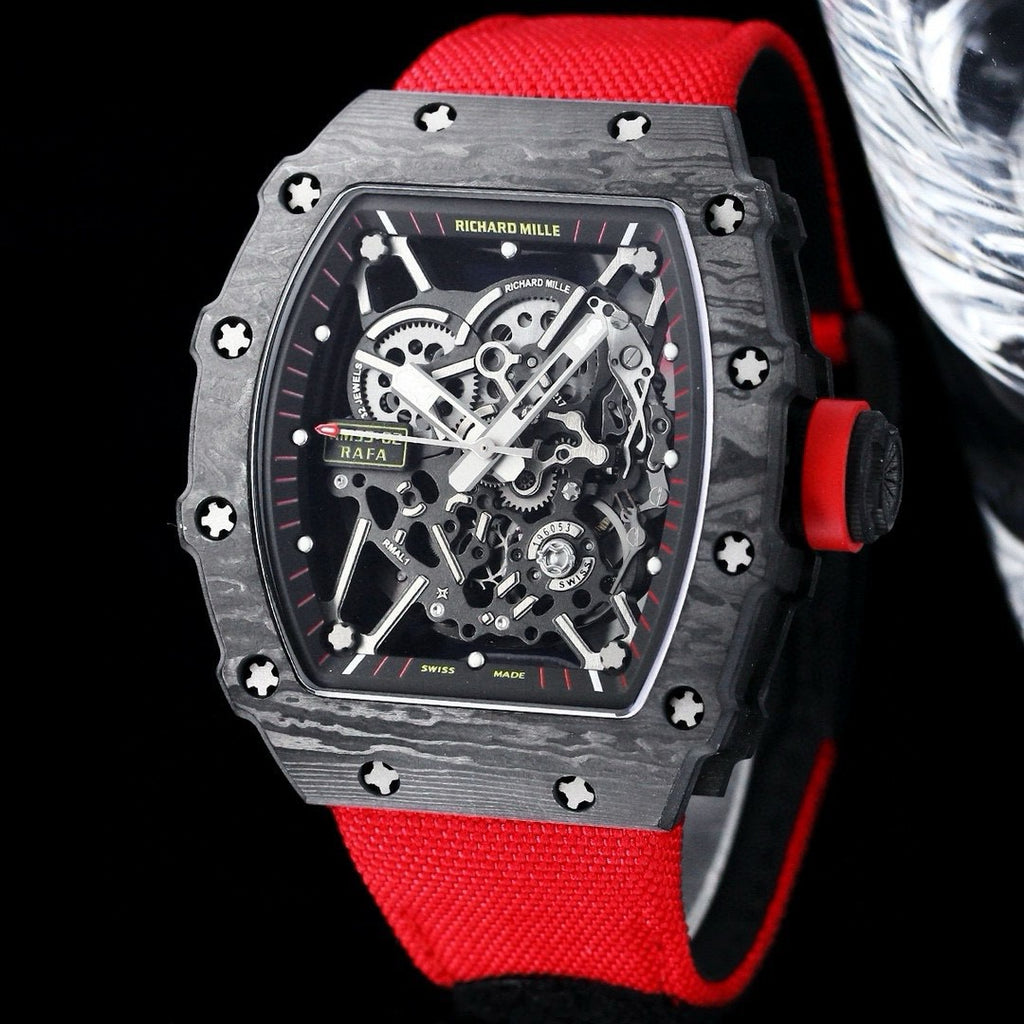 Richard Mille RM 35 Collection Watch 008 Black Multi Strap - product view 3