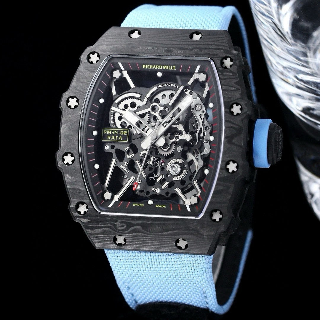 Richard Mille RM 35 Collection Watch 008 Black Multi Strap - product view 5