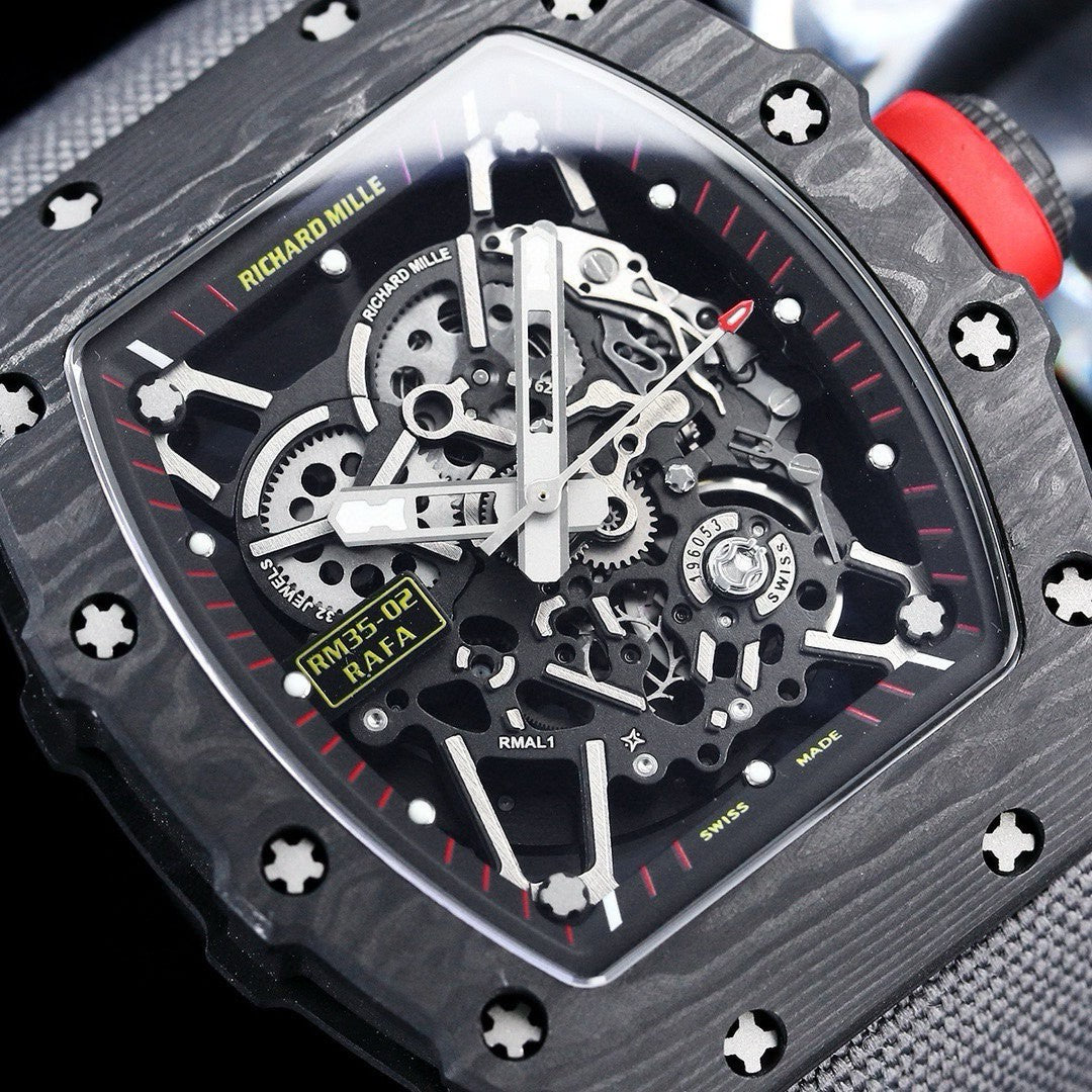 Richard Mille RM 35 Collection Watch 008 Black Multi Strap - product view 6