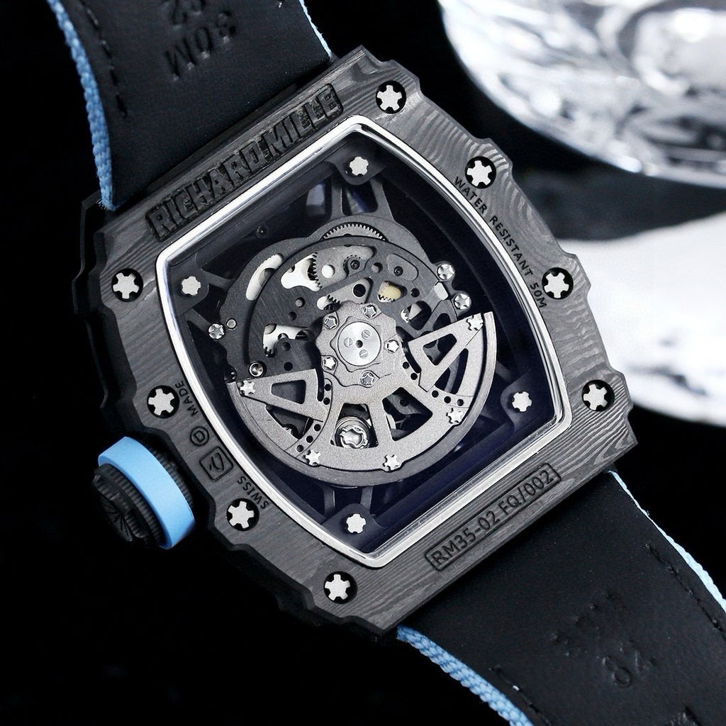 Richard Mille RM 35 Collection Watch 008 Black Multi Strap - product view 8