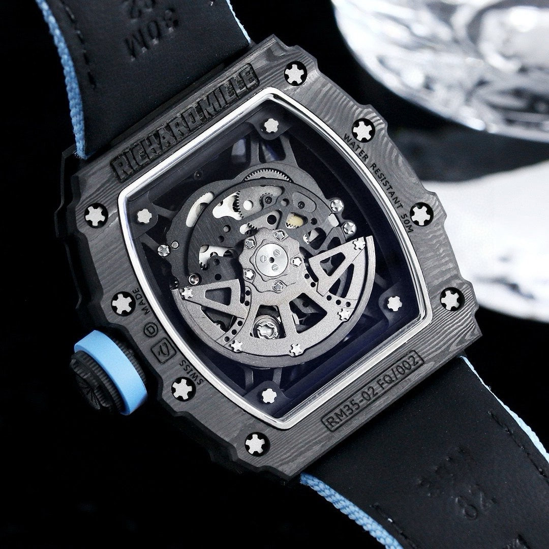 Richard Mille RM 35 Collection Watch 008 Black Multi Strap - product view 8