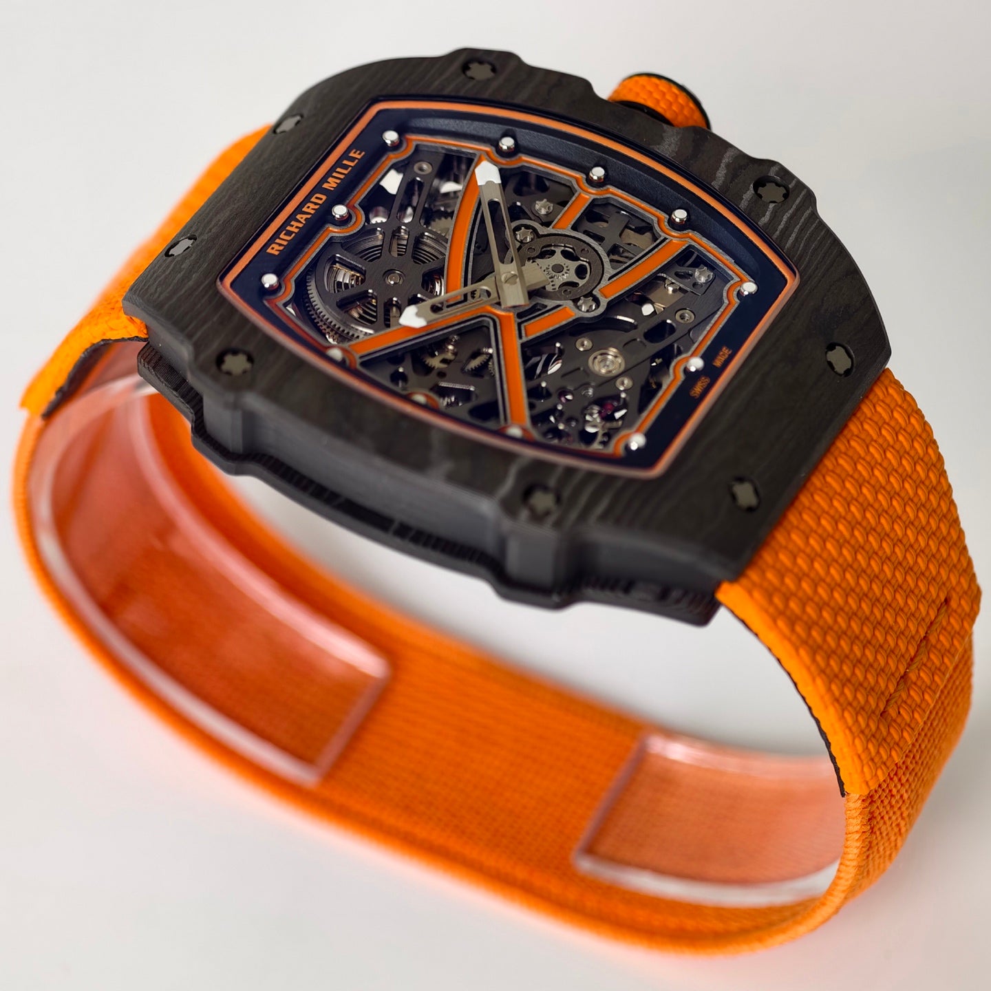 Richard Mille RM 35 Collection Watch 006 Black Orange - product view 3