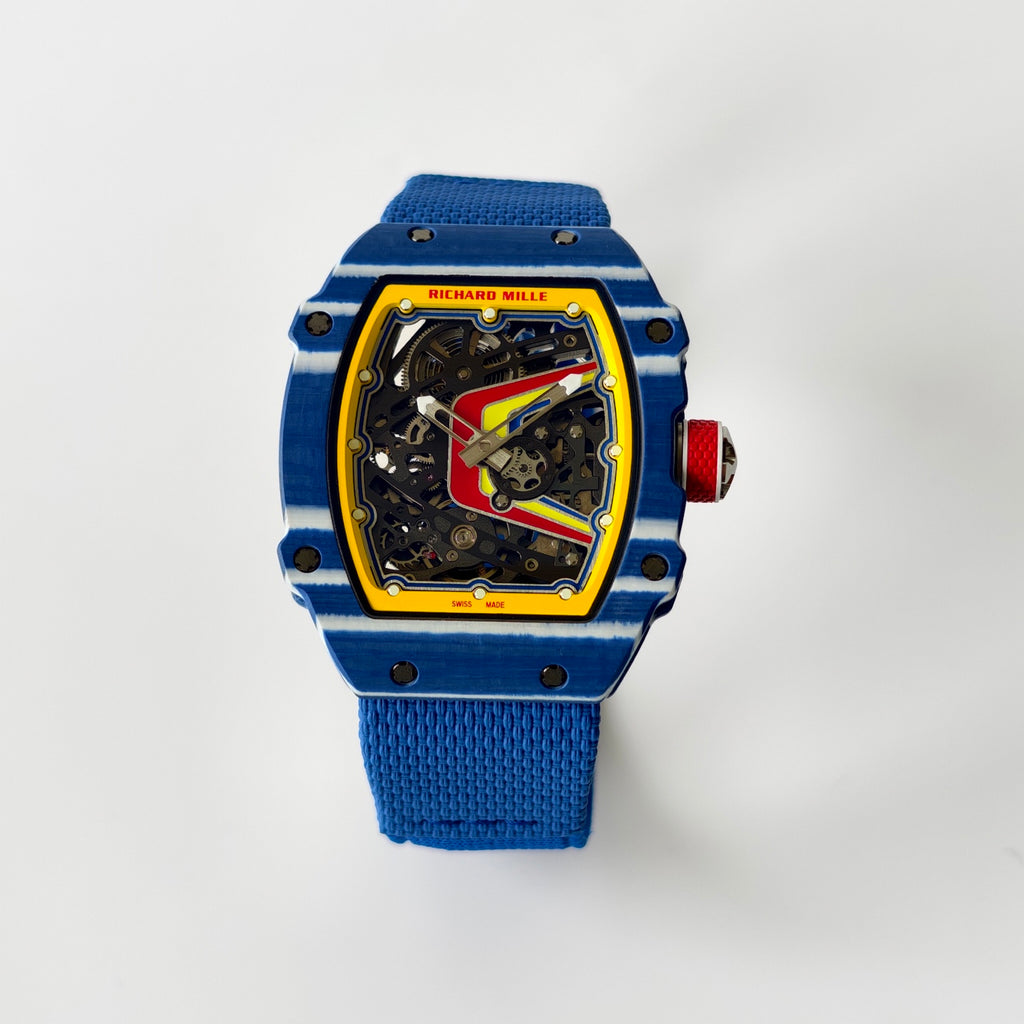 Richard Mille RM 35 Collection Watch 005 Blue Yellow - product view 1
