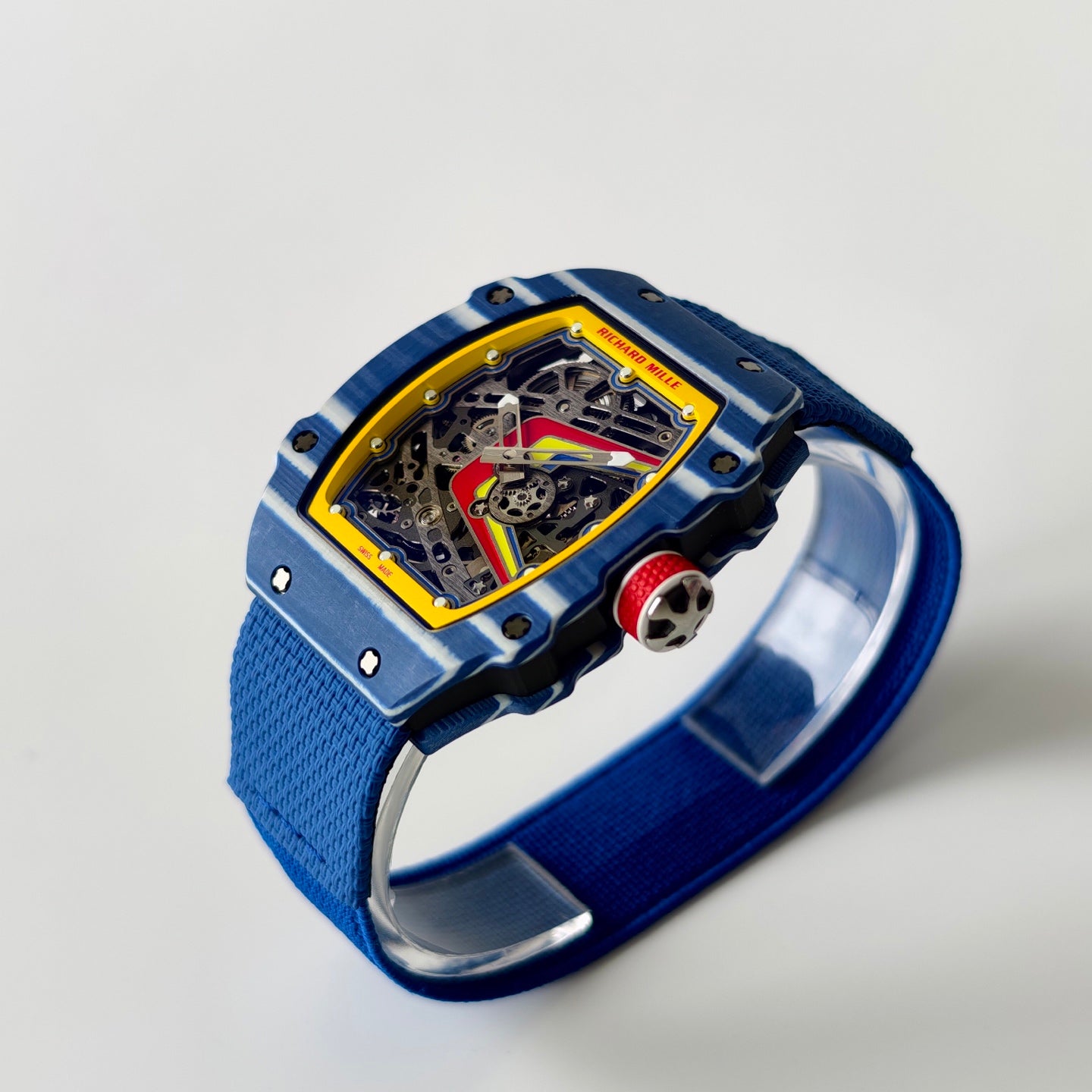 Richard Mille RM 35 Collection Watch 005 Blue Yellow - product view 2