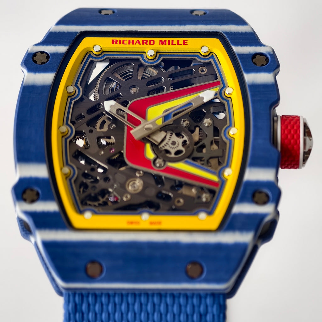 Richard Mille RM 35 Collection Watch 005 Blue Yellow - product view 5