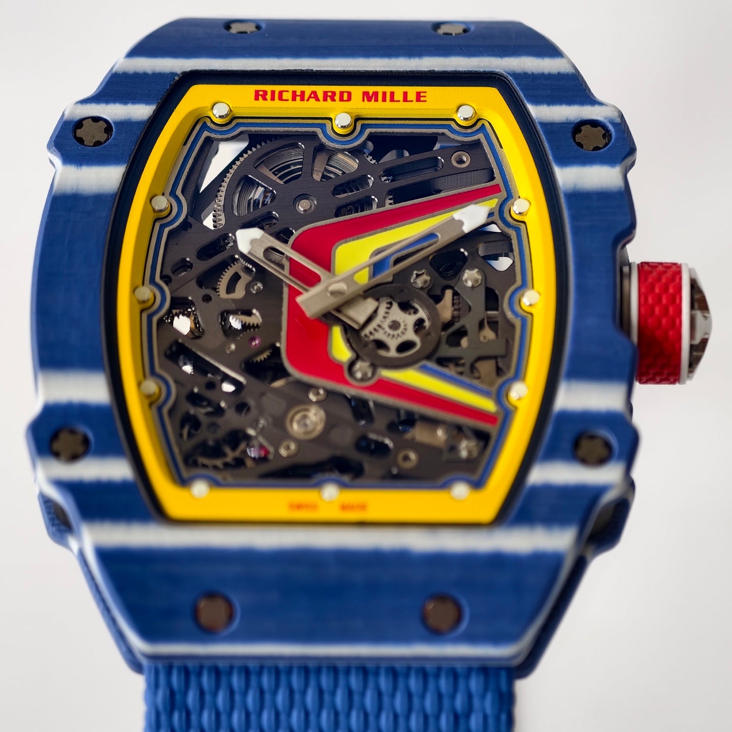 Richard Mille RM 35 Collection Watch 005 Blue Yellow - product view 5
