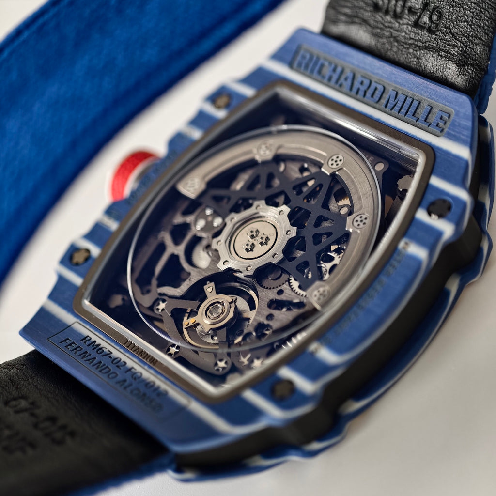 Richard Mille RM 35 Collection Watch 005 Blue Yellow - product view 9