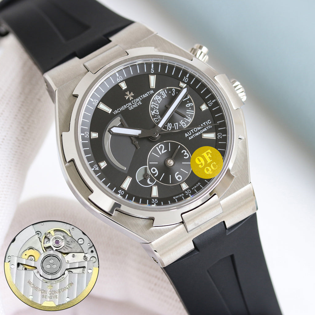 Vacheron Constantin Overseas Watch 002 Steel Black Chronograph - product view 2