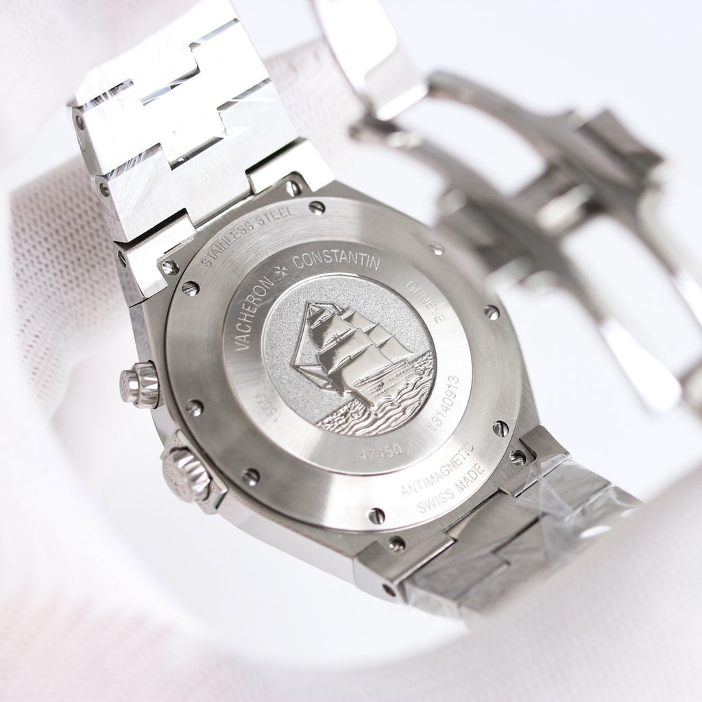 Vacheron Constantin Overseas Watch 001 Steel White Chronograph - product view 6