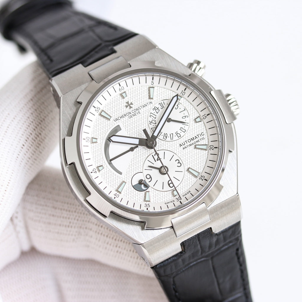 Vacheron Constantin Overseas Watch 001 Steel White Chronograph - product view 7