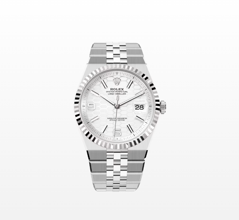 Rolex Ranger 40 Oyster, 40mm, Oyster, 40mm, white gold and Oystersteel replica watchModel 127334