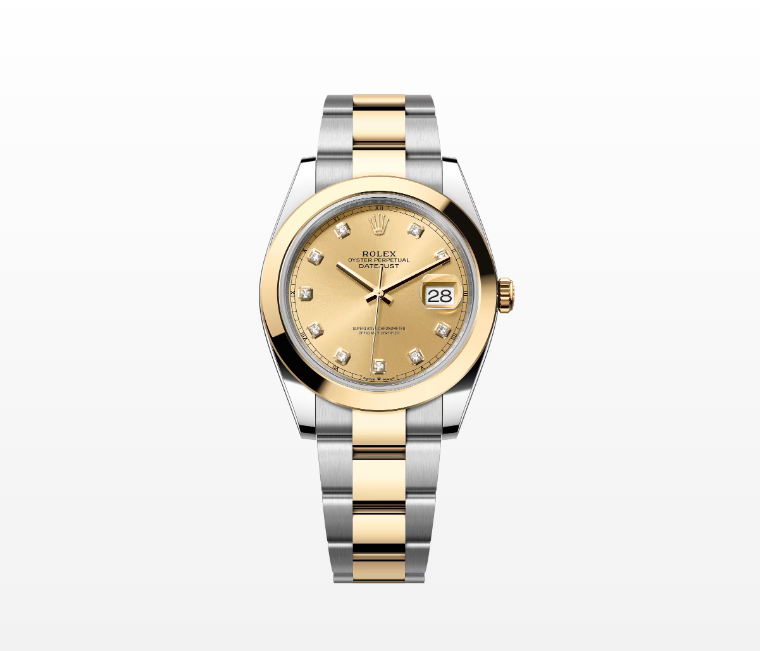 Rolex Datejust 41 Oyster, 41mm, Yellow Gold and Oystersteel 126303